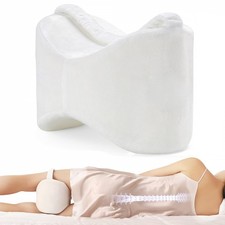 Knee Leg Pillow for Side Sleepers Leg Pillow for Side Sleeping with Strap100 ...