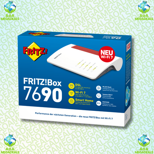 AVM FRITZ!Box 7690 weiß WiFi 7 WLAN Router Dual Band / OVP 🔝 | eBay.de