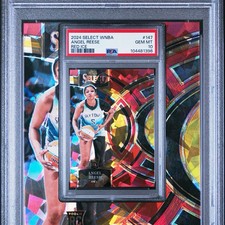 2024 Select WNBA - Premier Level #147 Angel Reese (RC) RED ICE PSA 10 