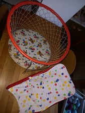 Laufstall und Wippe für Puppen, ca 1960er oder 1970er Jahre