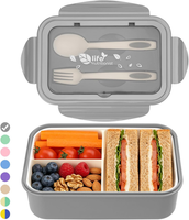 Bibury Brotdose Lunchbox Erwachsene & BüRo 1400Ml, Auslaufsichere, GroßE Bento B