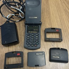 Motorola StarTAC Flip Phone Charger Slim Battery  Extras All Hold Charge
