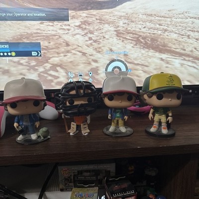 Funko Pop Lot Of 4 Dustin s From Stranger Things