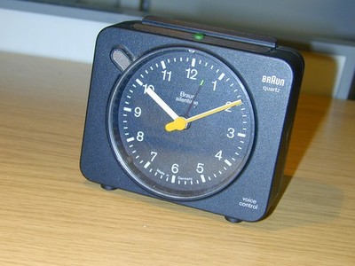 BRAUN ANALOG ALARM CLOCK SILENTIME | eBay