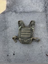 Mission Critical Baby Carrier Coyote Brown Khaki Adjustable Harness Tactical EUC