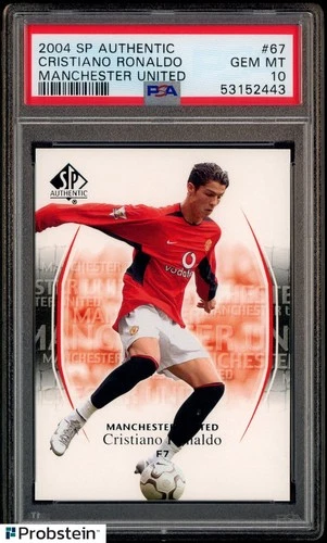 2004 Sp Authentic Sp Authentic Cristiano Ronaldo Sp