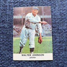 1961 Golden Press Hall of Fame - Walter Johnson #29