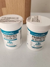 2 bottles Naturewise Organic Probiotics 60 Billion CFU - 17 Strains - Immune