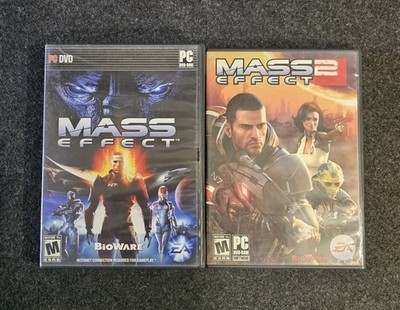 Mass Effect (PC, 2008) Complete 1 & 2   Tested & Working! No Scratches   