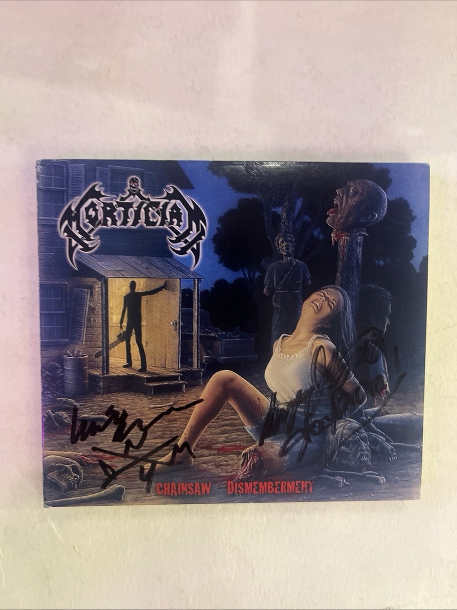 Mortician- Chainsaw Dismemberment Autographed Digipack CD. | eBay