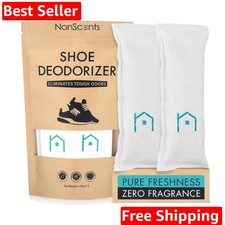 Shoe Deodorizer 1-Pack 2 Count - Odor Eliminator, Air Freshener, Smell Absorb...