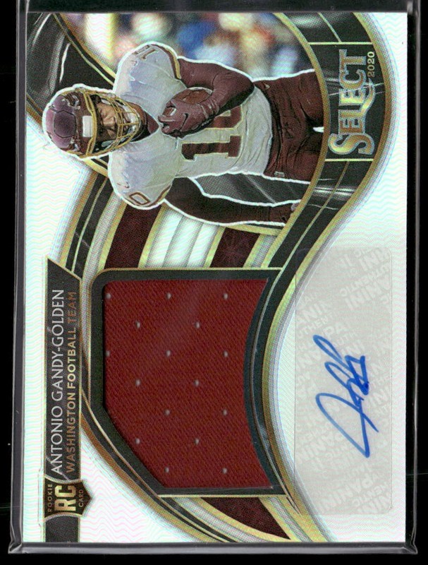 2020 Panini Select #JRS-AGG Antonio Gandy-Golden RC Auto Swatches Prizm #/99