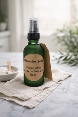Magnesium Spray for Feet and Neck Topical Mineral Application Unisex