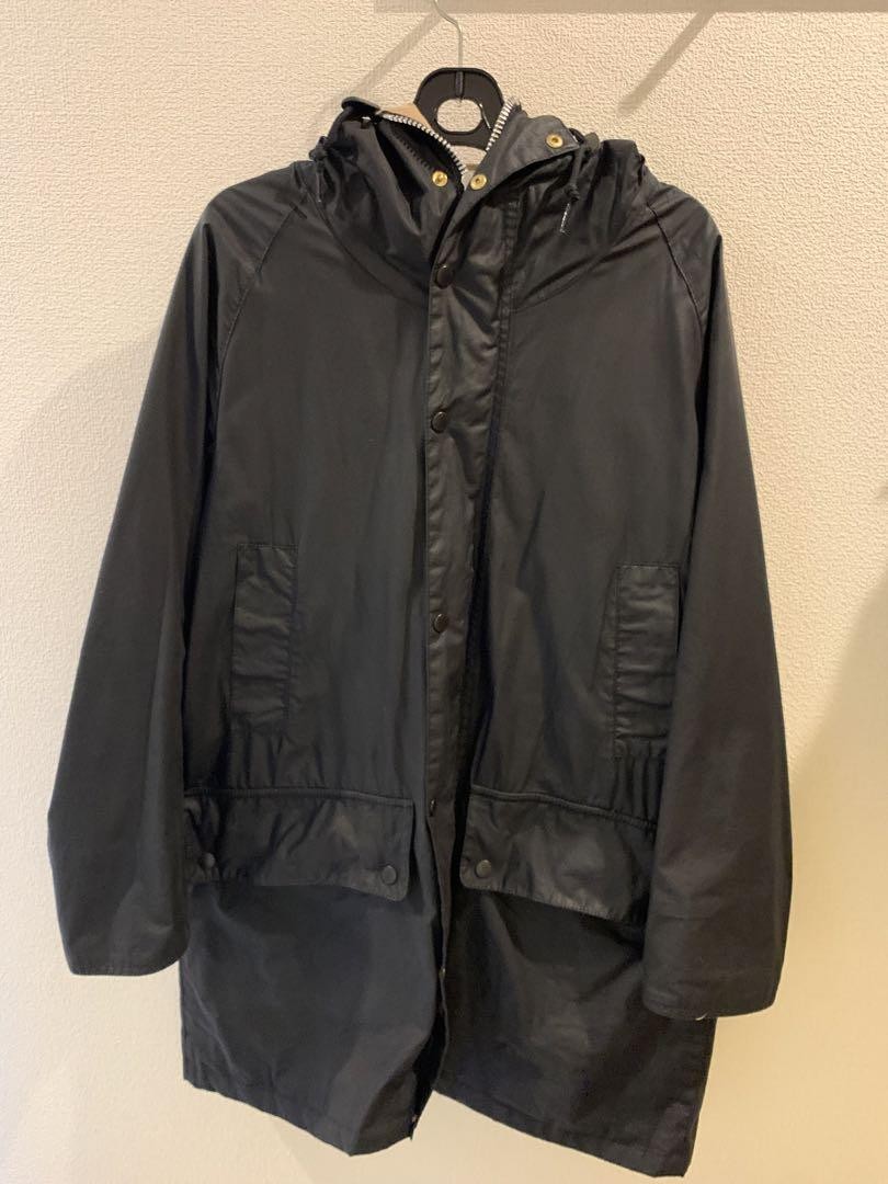 Barbour For Margaret Howell Black With Hood | eBay