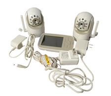 Infant Optics DXR-8 Video Baby Monitor 2 Cameras with Power Cords Tested