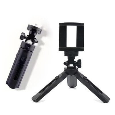 ThtRht 2 Pack Mini Phone Tripod Extendable Camera with Black 