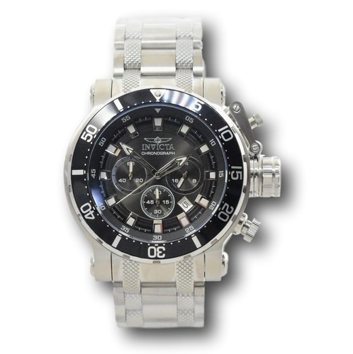 Reloj cronógrafo Invicta Coalition Forces para hombre 52 mm doble negro acero inoxidable 32704 - Imagen 20 de 20
