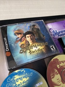 Shenmue For Sega Dreamcast 100% CIB  4-Disc & 2-Manuals VERY CLEAN