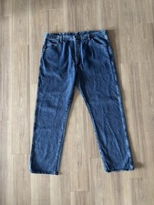 VTG Wrangler Jeans Bootcut Medium Wash Cotton Men 42X32 Cowboy Western Riding