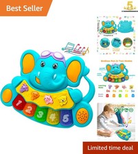 Baby Piano Toy 6 to 12 Light Up Music Baby Toys for 6 9 12 18 Early Learnin...
