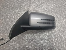 Mercedes A-Class W176 2012 - 2018 N/S Passenger Electric Wing Mirror Grey 787
