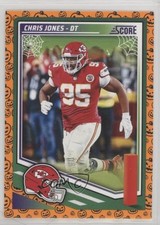2025 Score Pumpkin Chris Jones #198 j6a