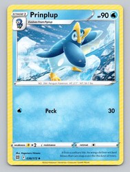 Prinplup 036/172 Uncommon Brilliant Stars