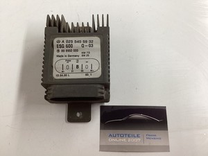 Mercedes-Benz W 210 ECU Steuergerät Lüfter Zusatzlüfter A0255455932 898950000