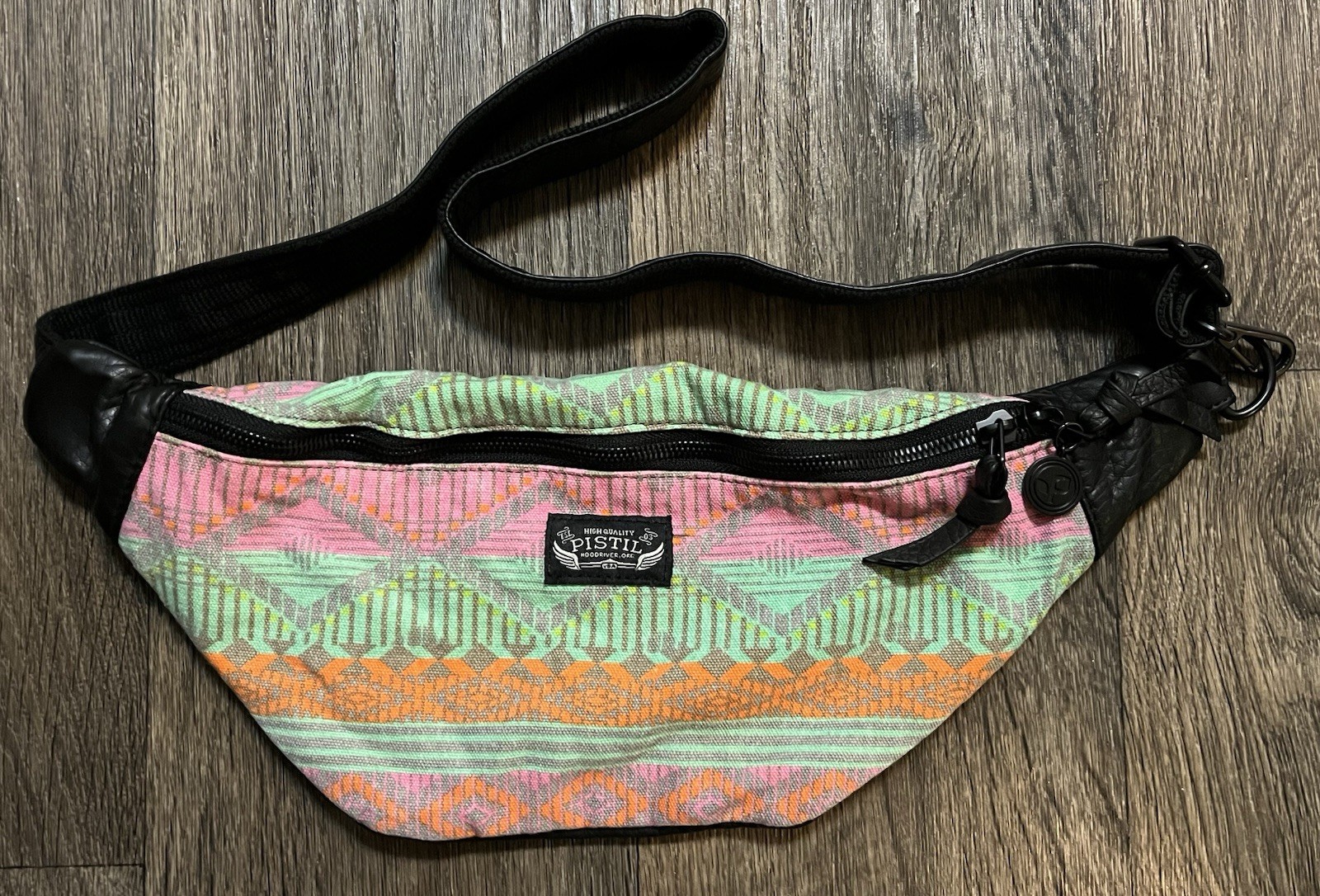 Pistil Bright Geometric Patterned Adjustable Wais… - image 1