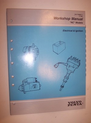 Volvo Penta Electrical & Ignition Workshop Manual ''NC'' Models 7788887-3