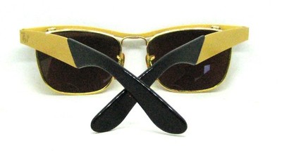 Ray-Ban USA Vintage B&L Wayfarer Deluxe W1309 Matte Gold RX