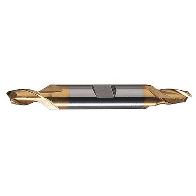 Cleveland C33656 2-Flute Hss Square Double End Mill Cleveland Hd-2-Tn Tin