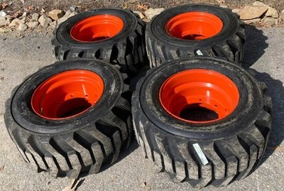 33X15.5-16.5 Galaxy XD2010 Skid Steer Tires/Rims for Bobcat A300-9''hub