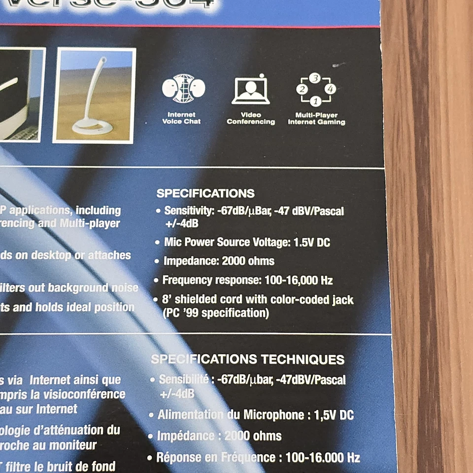 Labtech Verse- 504 Desk Microphone For PC Noise Canceling Adjustable - Image 4 of 4