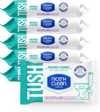 Nice 'N Clean Secureflush Wet Wipes - 42 Count, Aloe  Vitamin E, Alcohol-Free