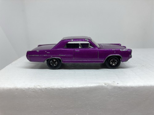 Purple Matchbox Superfast Pontiac Grand Prix Sports Coupe 22c Large Wheels lot 1 - Picture 6 of 10
