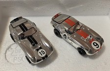 Carroll Shelby Tomy Afx Slot Car Racetrack Chrome Daytona 9 15