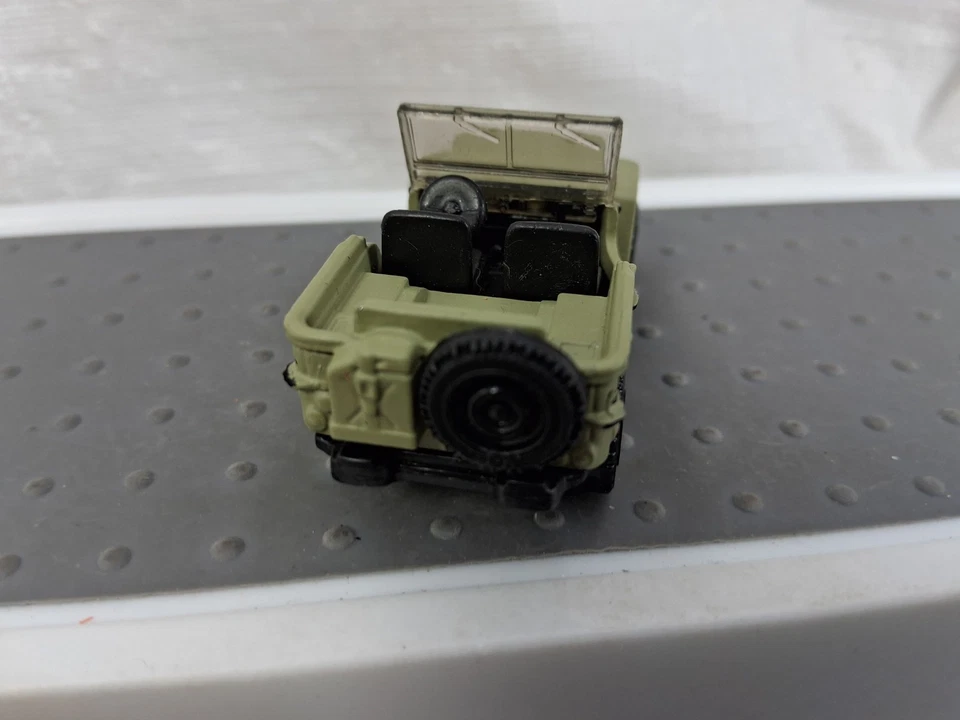 Matchbox Anaconda Guides Jeep Willys Olive Green Die Cast - Image 4 of 4