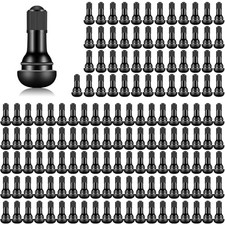 Tire Valve Stems Rubber Black Rubber Snap-in 150pcs(TR412-150pcs)
