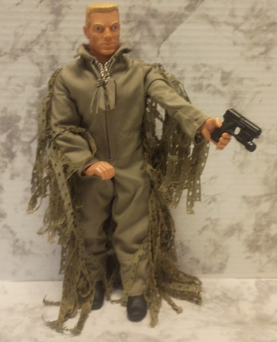 Hasbro 11,5" GI Joe US Sniper In Ghille 1996 tuta bionda Pawtucket - Foto 5 di 16
