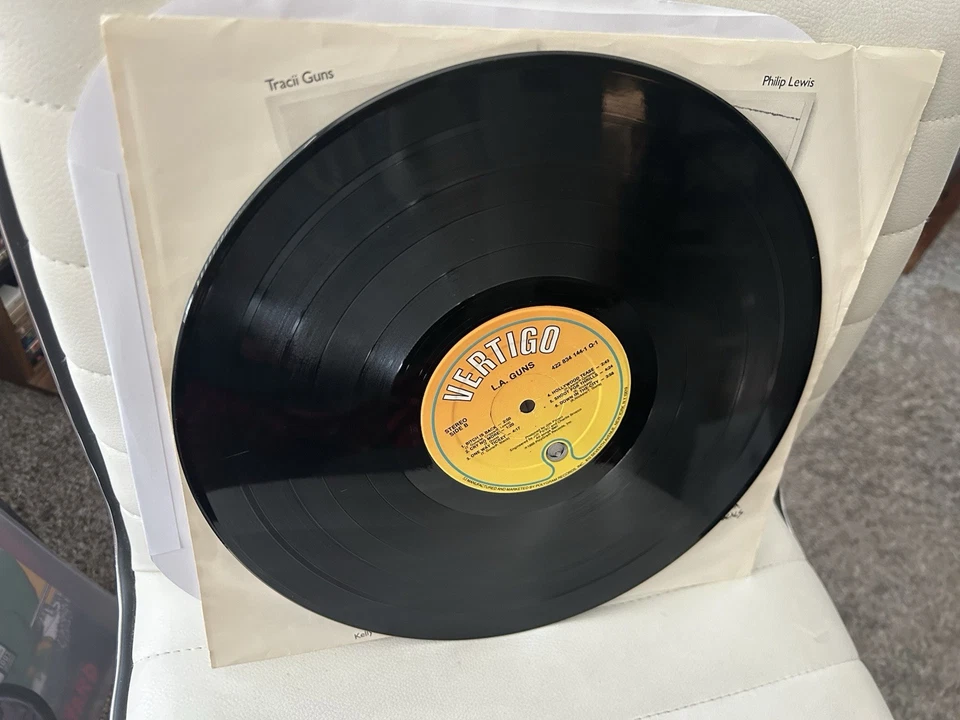 L.A. Guns S/T Debut LP 1988 Original US 1st Press  Foto 4 de 4