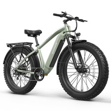 1800W 26" Fat Tire Electric Bikes for Adults 28MPH 70 Miles Mountain E-bike