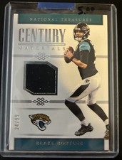 2017 Panini National Treasures Century Materials /99 Blake Bortles #53