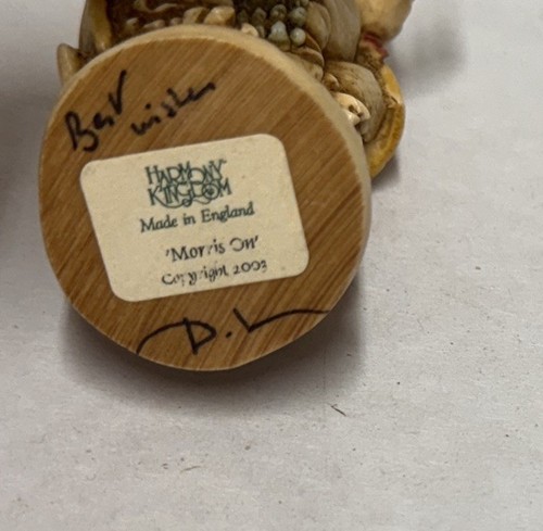 Harmony Kingdom 'Morris On' Event Cat RARE 2003 #TJEVHOL03C Signed - Picture 2 of 5
