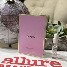 Chanel Chance Eau Tendre Eau de Parfum Sample Spray .05oz, 1.5ml New in Card N1