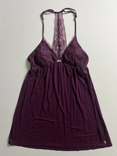 Victoria’s Secret Nightie Night Gown Dress, Purple, Size M