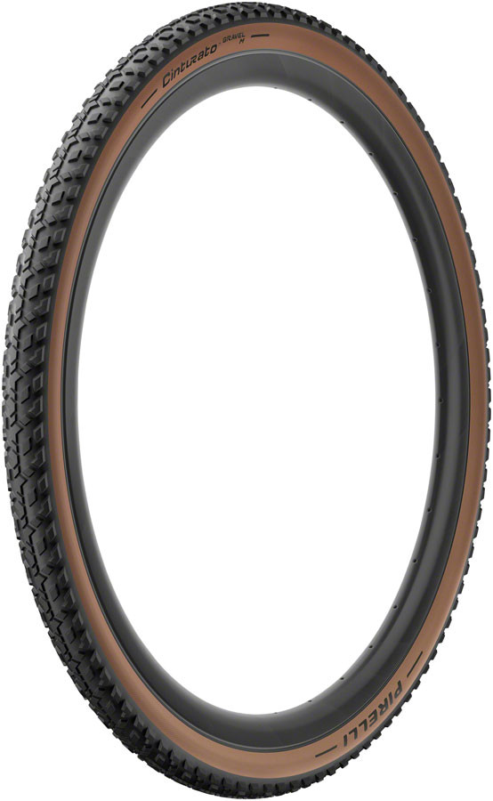 Бескамерная шина Pirelli Cinturato Gravel M, складная, классического коричневого цвета, SpeedGRIP 650x45