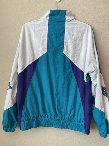 Chaqueta clásica con cremallera Charlotte Hornets Mitchell & Ness de madera dura talla XL - Imagen 5 de 9