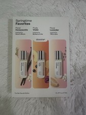 Dossier Springtime Favorites Perfume Trio Set 3pc Fragrance Brand New In Box