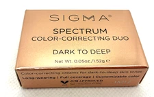 Sigma Beauty Spectrum Color Correcting Duo Dark To Deep .05 oz